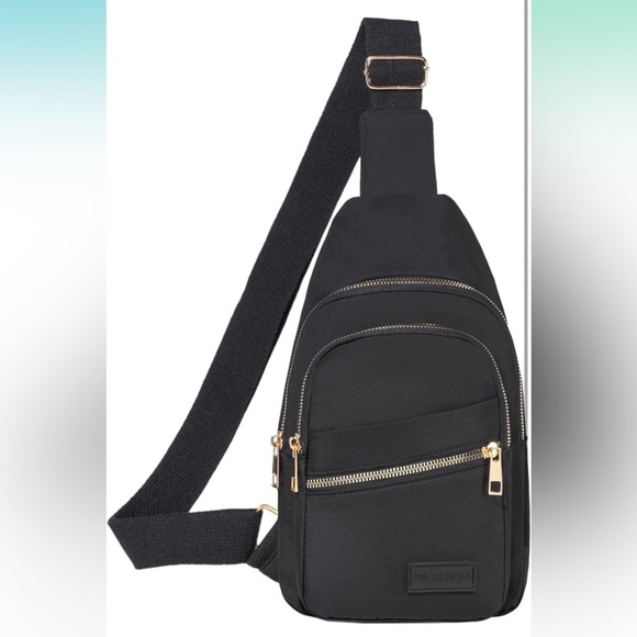 Crossbody black sling bag - Picture 3 of 8